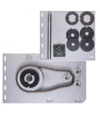 NF5004 - Flange Motor Bracket Pack for 500kg Motor & Shutters up to 6000mm H